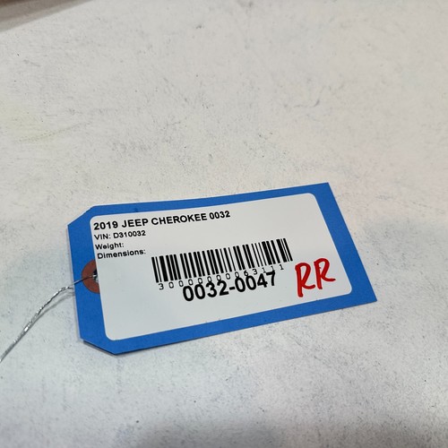 2014-2023 Jeep Cherokee Rear Right Door Window Regulator Carrier Plate Panel OEM - Picture 7 of 7