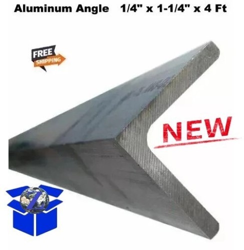 Aluminum Angle Stock 1/4