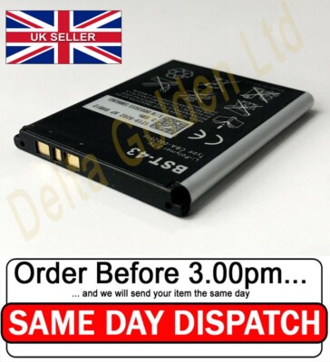 Sony Ericsson BST-43 BST43 Akku Original T715 J10i J20 WT13i TXT 