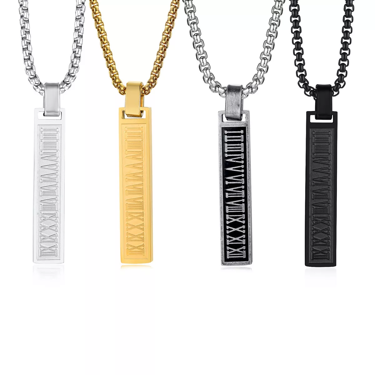 Mens shop necklaces ebay