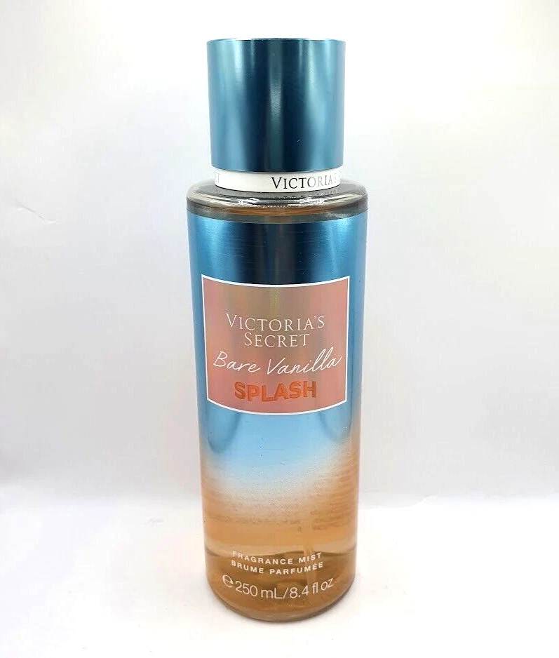 VICTORIA'S SECRET BARE VANILLA SPLASH BODY MIST 8.4 FL OZ LIMITED EDITION