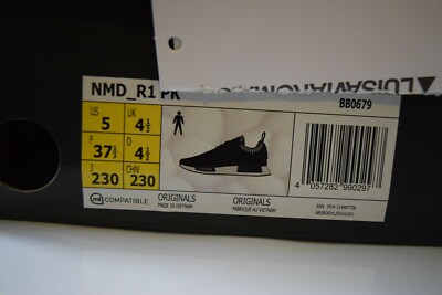 Men's Adidas NMD R1 PK Winter Wool Sz 5 Core Black Primeknit BB0679 | eBay