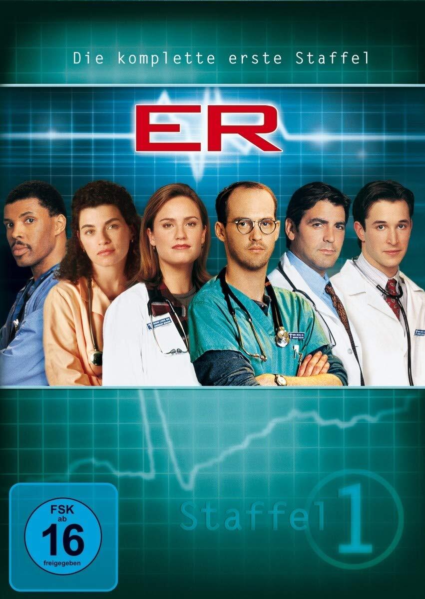 ER - Emergency Room, Staffel 01 [7 DVDs] (DVD) Anthony Edwards George Clooney