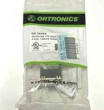 LEGRAND ORTKS6A ORTRONICS KEYSTONE JACK CAT6A SHIELDED SELF TERMINATING