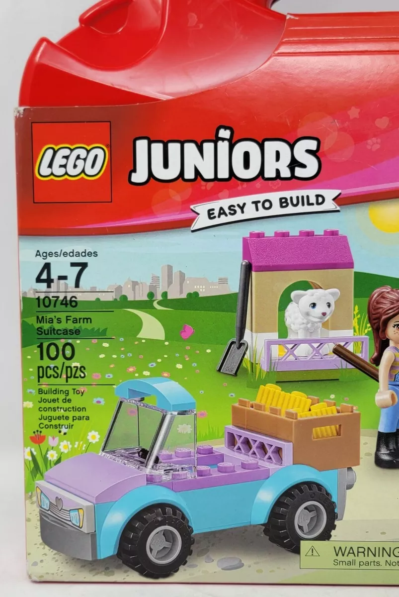 Sealed LEGO Juniors 10746 Mia s Farm Suitcase Sealed missing