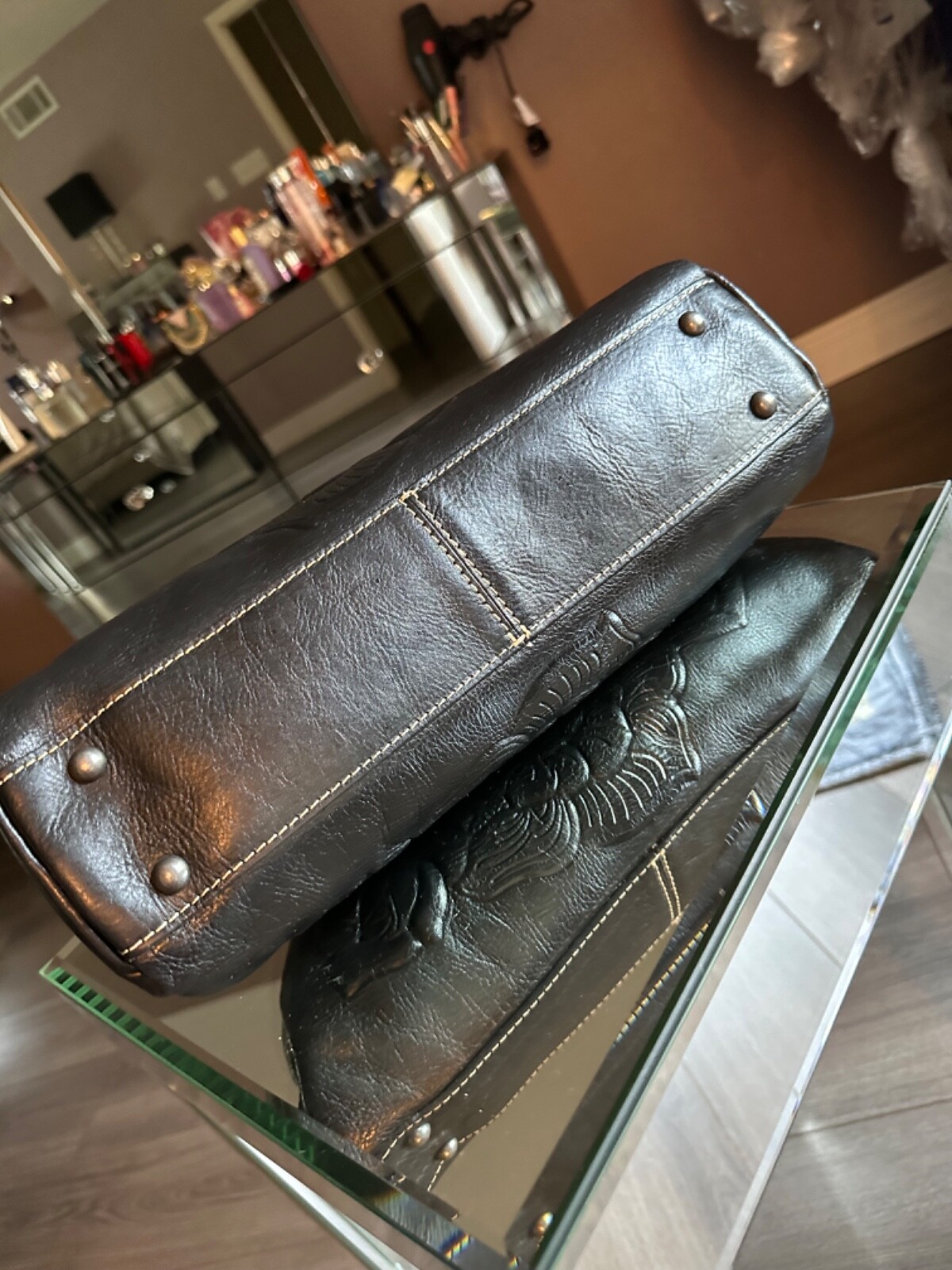 Beautiful Patricia Nash genuine Italian leather - image 5