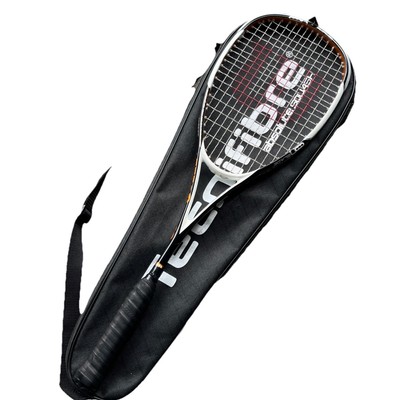 Wilson Ncode Nblaze Squash Racquet Orange White W/ Tecnifibre Carrying Case!!