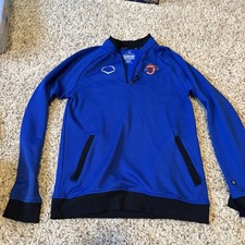 Jacksonville Jumbo Shrimp MiLB Staff Exclusive Shield Pullover Jacket Small