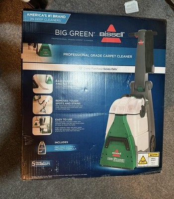 Bissell Big Green Professional Carpet Cleaner Deep Cleaning Machine 86T3 New
