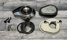 Harley Davidson Dyna Super Glide Custom Chrome Air Intake Cleaner Cover Assembly