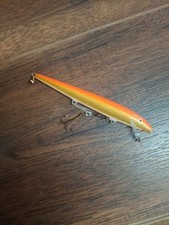 Rapala F-13 GFR Gold Fluorescent Red  Estonia Fishing Lure, Tay Rigged