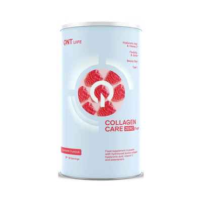 QNT Collagen Care Zero Sugar (390g) Raspberry (56,38 EUR/kg)