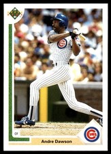 Andre Dawson 1991 Upper Deck #454 Cubs MLB READ FREE SHIPPING AutographDen