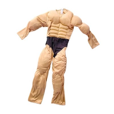 Muskelanzug-Kostüm, Bodybuilder-Kleidung für Cosplay, Karneval,