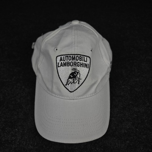Automobili Lamborghini Gallardo Track Day 2012 Fontana White Baseball Cap Hat
