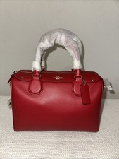 Coach Red Purse F36624 / Brand New With Tags / 100 Authentic