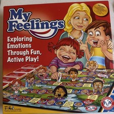 Engaging My Feelings Educational Board Game for Kids Age 4-10 - Fun Learning