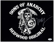 Mark Boone Junior Signed Autographed 11x14 Photo Sons Of Anarchy SOA Logo ACOA