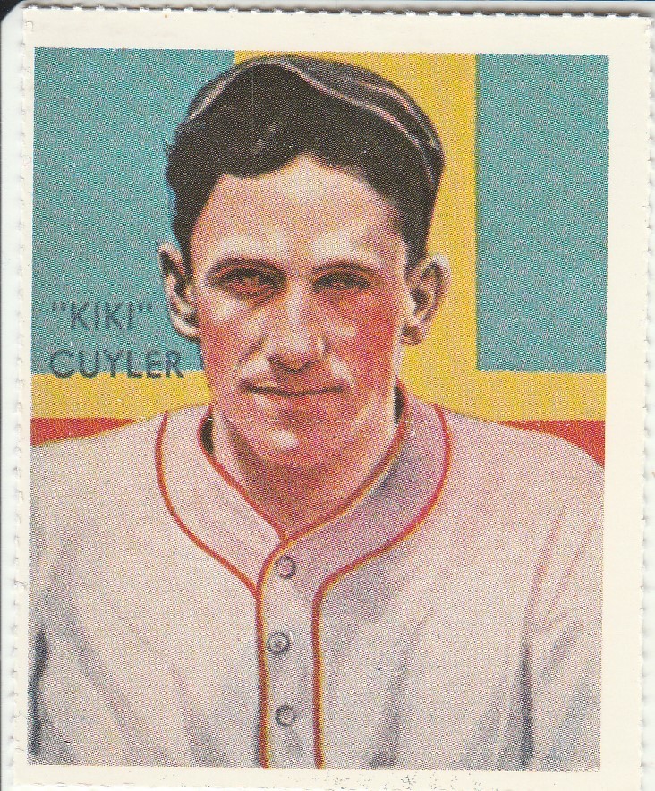 KIKI CUYLER 1985 Dover reprint # 31 of 1935 Chicle Cubs HOF