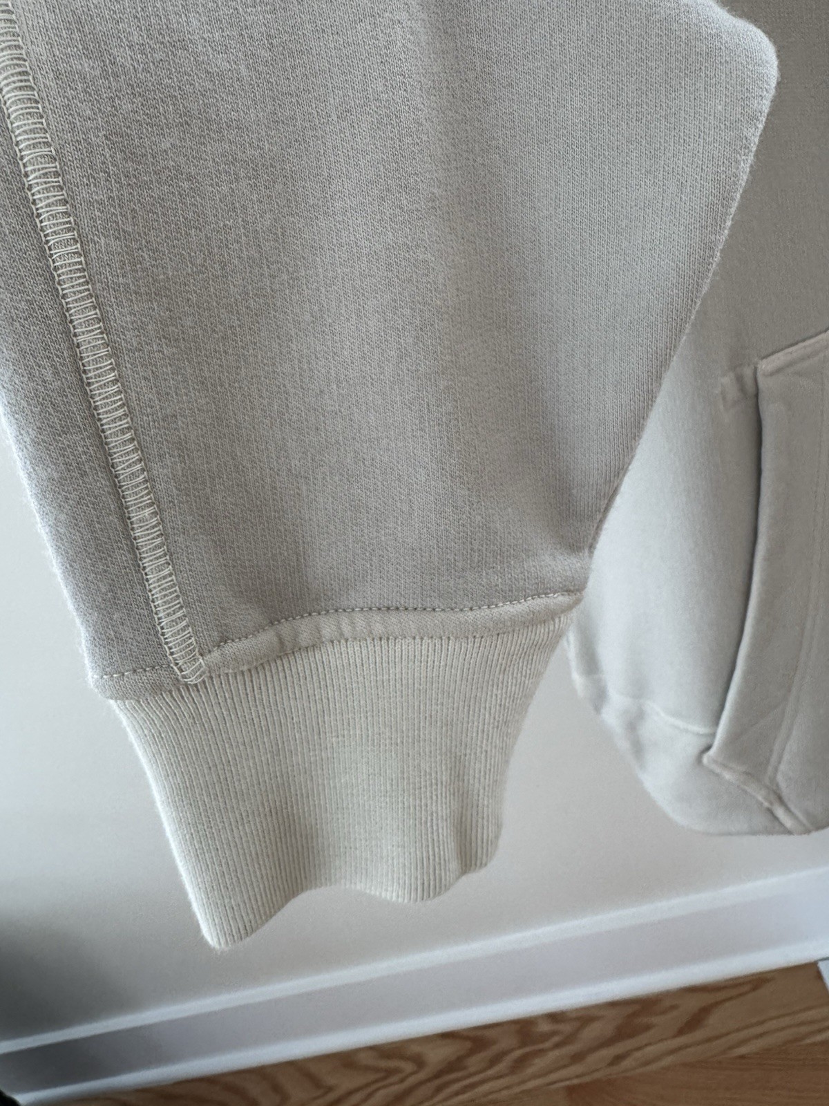 Stone Island Shadow Project logo-patch hoodie Cre… - image 7