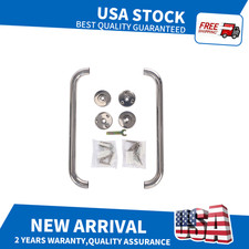 12" Bathroom Hand Rail for Shower Stainless Steel Safety Grab Bar Support
