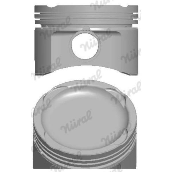 NÜRal Kolben Ø71,2Mm Passend FüR Fiat Brava Bravo Idea Palio Punto Stilo Lancia-image