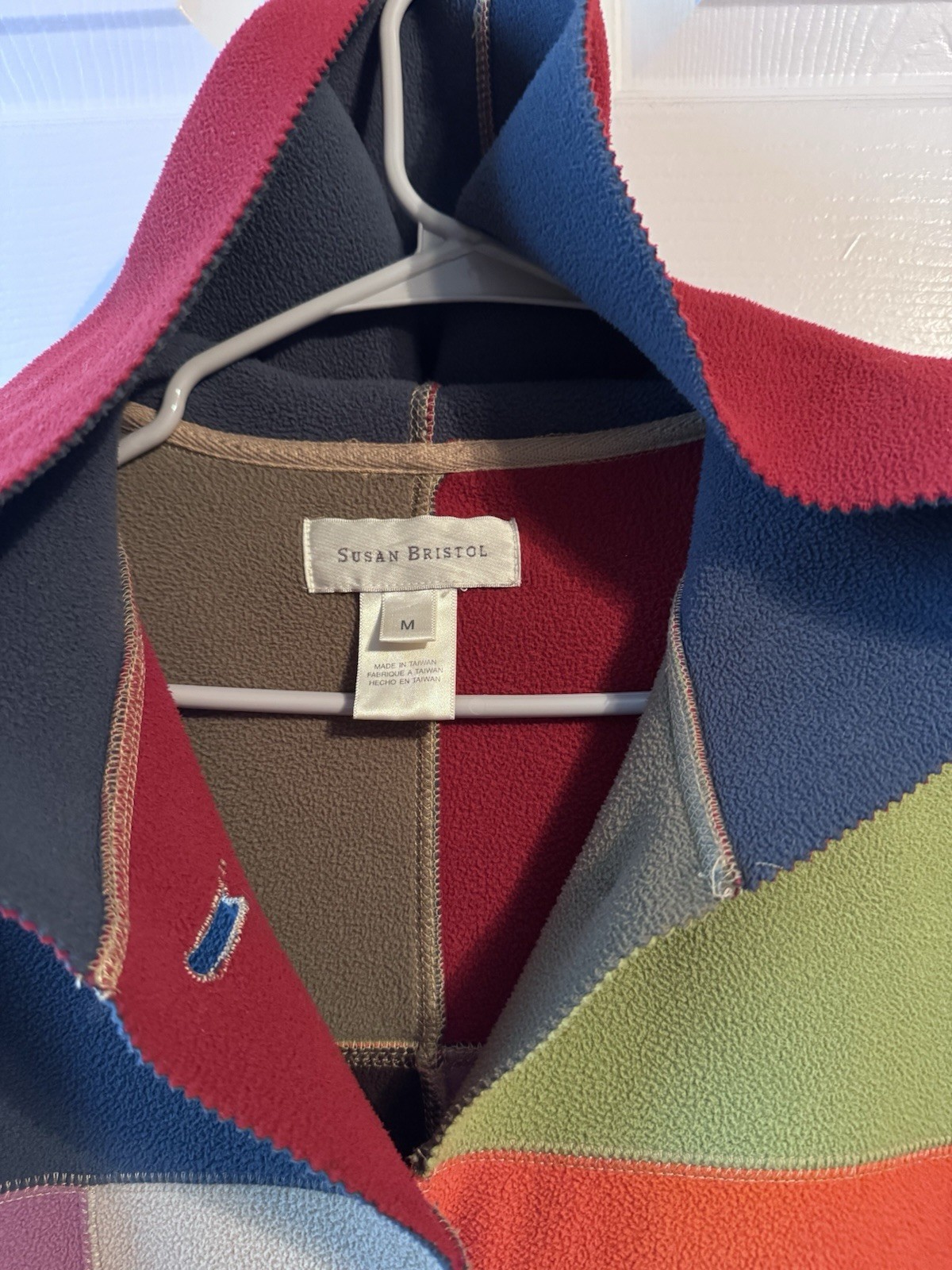 Susan Bristol Patchwork Hooded Jacket - image 3