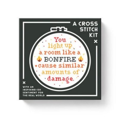 You Light Up A Room Cross Stitch Kit Brass Monkey