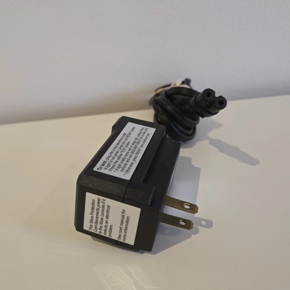 Original Microsoft OEM Xbox Power Surge Supply AC Adapter Cable - OEM Tested - Image 3 of 4