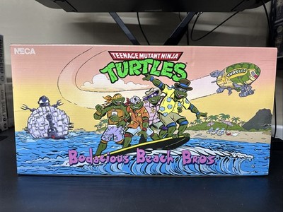 TMNT NECA Sewer Surfing Bodacious Beach Bros Set 2025 SDCC Dmg | eBay