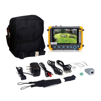 5 Inch HD Analog CCTV Monitor 8MP AHD TVI CVI CVBS Coaxial Tester Audio RS485