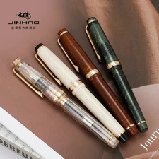 JinHao 82 Resin Fountain Pen Extra Fine/0.38mm Fine/0.5mm Writing Student #Mo