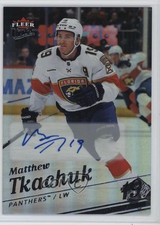 2025-26 Upper Deck Fleer Ultra SP Rainbow Foil Matthew Tkachuk #104 Auto 1t4x
