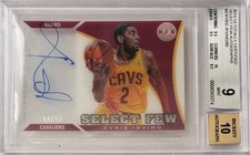 2013-14 Totally Certified Select Few Signatures #3 Kyrie Irving /99 Cavs BGS 9