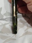 Wahl Eversharp Marble Green Fountain Pen With 14k Gold Fine Flexible Point Nib  — photo 10