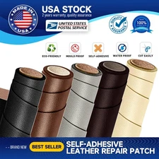 Leather Repair Tape Self-Adhesive Patch for Car Seats Couch Sofa Jackets Leather