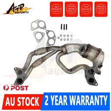 Front Exhaust Pipe W/Catalytic Converter For Subaru Forester Legacy Impreza 2.5L