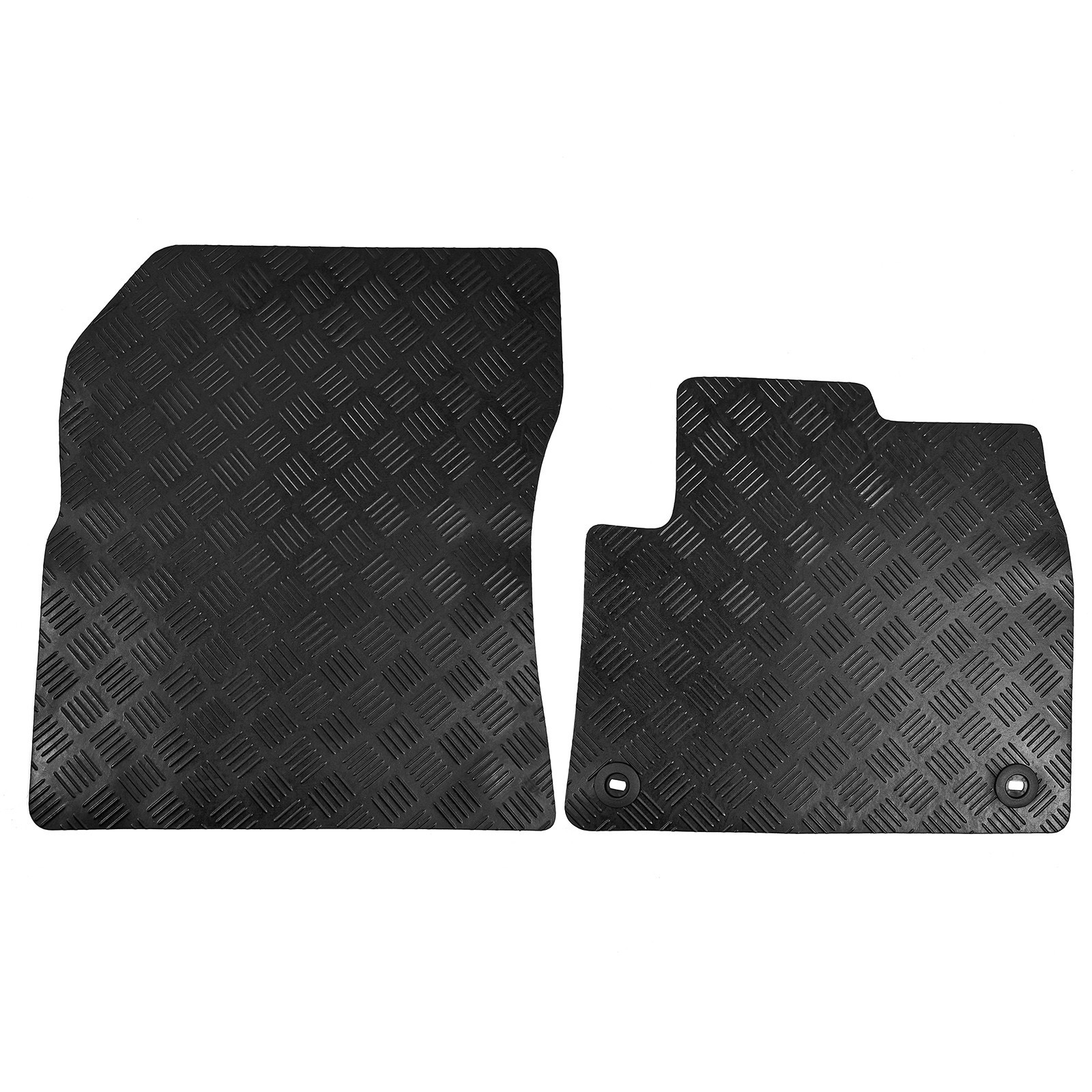 Fits Vauxhall Combo E Car Floor Van Mat 2019 onwards Tailored Rubber 2pc Set