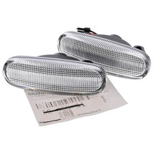 SEITEN BLINKER Blinkleuchten LED Weiss für Fiat Panda II III 169 312 Idea 350