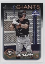 2024 Topps Pro Debut Quinn McDaniel #PD-136 0i4k