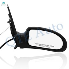 Rh Power Non-folding View Mirror Chromeconvexwarning For 2000-2007 Ford Focus