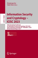 Hwajeong Seo (U. A.) | Information Security And Cryptology - Icisc 2023 | Buch