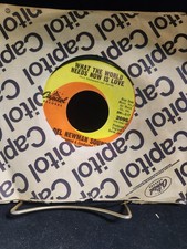 Del Newman Sound What The World Needs Now Is Love  San Francisco Single 45 RPM