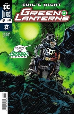 Green Lanterns (2016) #  55 Cover A (9.0-VFNM) Cyborg Superman 2018