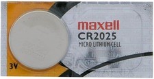 MAXELL CR2025 - Flat Battery FRESH