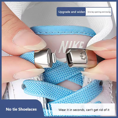 Elastische Schnürsenkel ohne binden Erwachsene Kinder Sneaker Spitze Faul Einfach Schnürsenkel ohne Binden UK