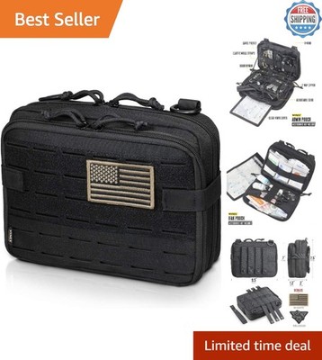 Versatile Tactical Molle Admin Pouch - Compact, Durable & Customizable Design