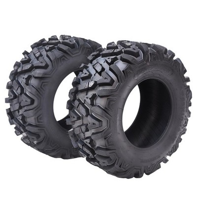  26x11x12 ATV Tires, 6PR, Set of 2 All Terrain ATV/UTV Off-Road Tires