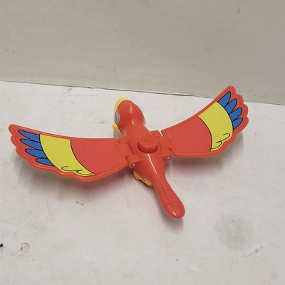 2005 Scholastic Maya & Miguel Paco Red Parrot Figure Wendy's Kids Meal Toy