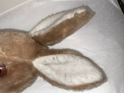 Peluche de juguete vintage bronceado conejo Beatrix Potter EDEN años 70 15,5" - Imagen 16 de 24